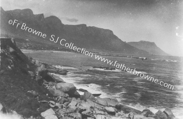 CAMPS BAY; APPROACHING FROM SOUTH